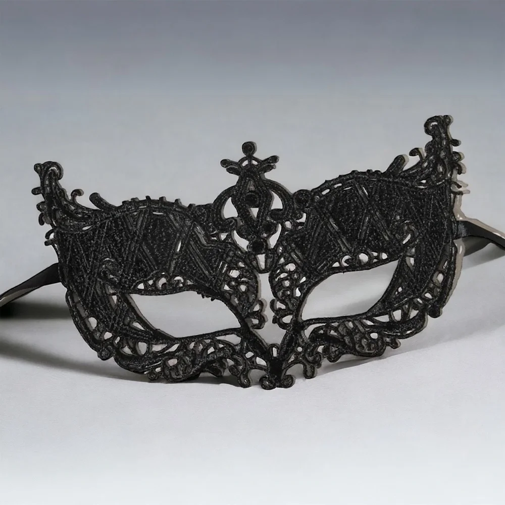 Masquerade Mask, Mardi Gras, Masquerading Mask, Black Lace, Masquerade Ball, NEW